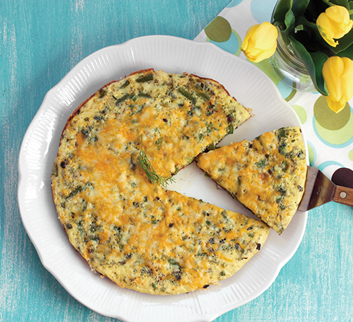 Celebrate Spring with Eggs: Eggy Omelet Pie