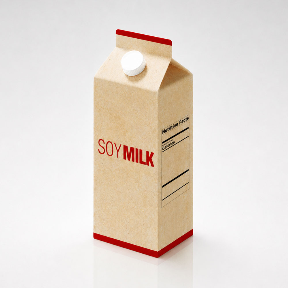 Milk made from soybeans
