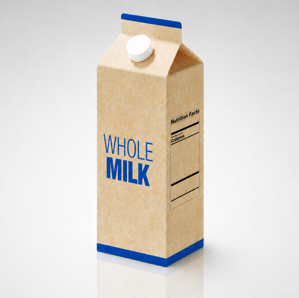 Milk from cows