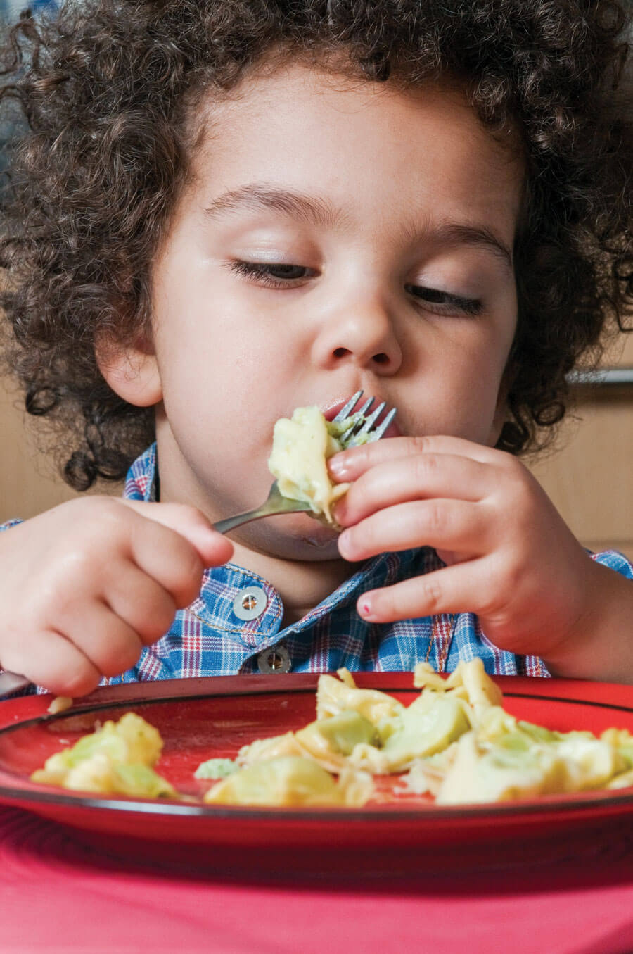 Boy Eating Image