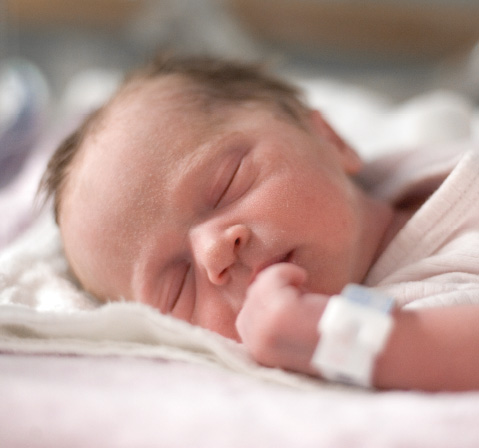 baby sleeping image