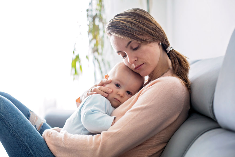 Mom with kid
