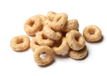 Small pieces of finger food he feeds himself. Foods he bites or breaks off with his gums image