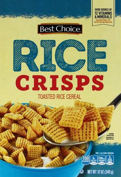 rice crisp tosted