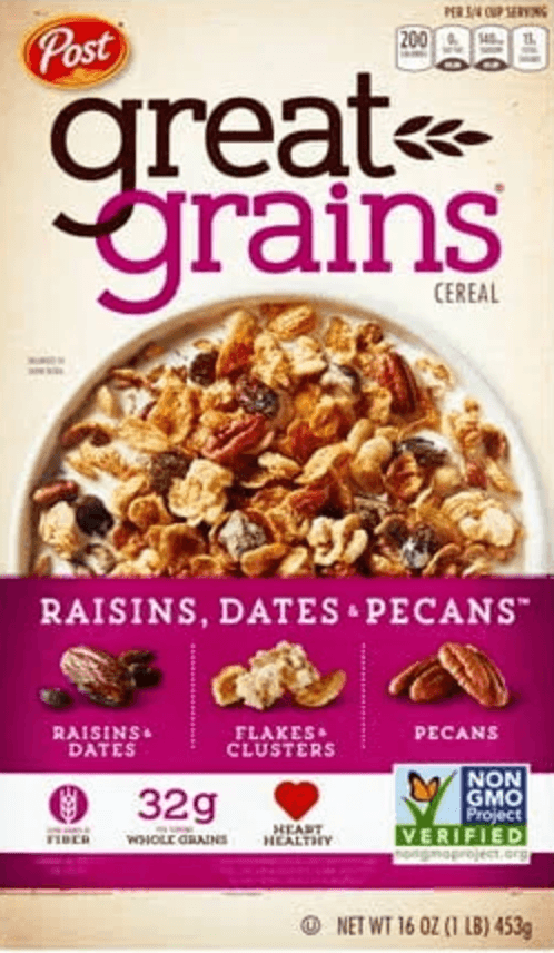 Grains Raisin Date Pecan